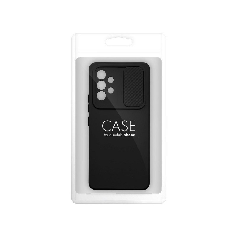 Viedtālruņa aizmugurējais vāciņš Samsung Galaxy A55 5G Camshield Slide Black