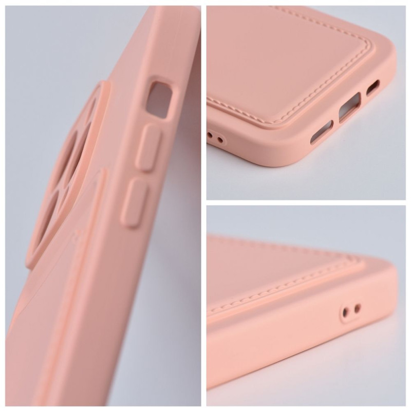 Viedtālruņa aizmugurējais vāciņš Samsung Galaxy A05S CARD Case Pink