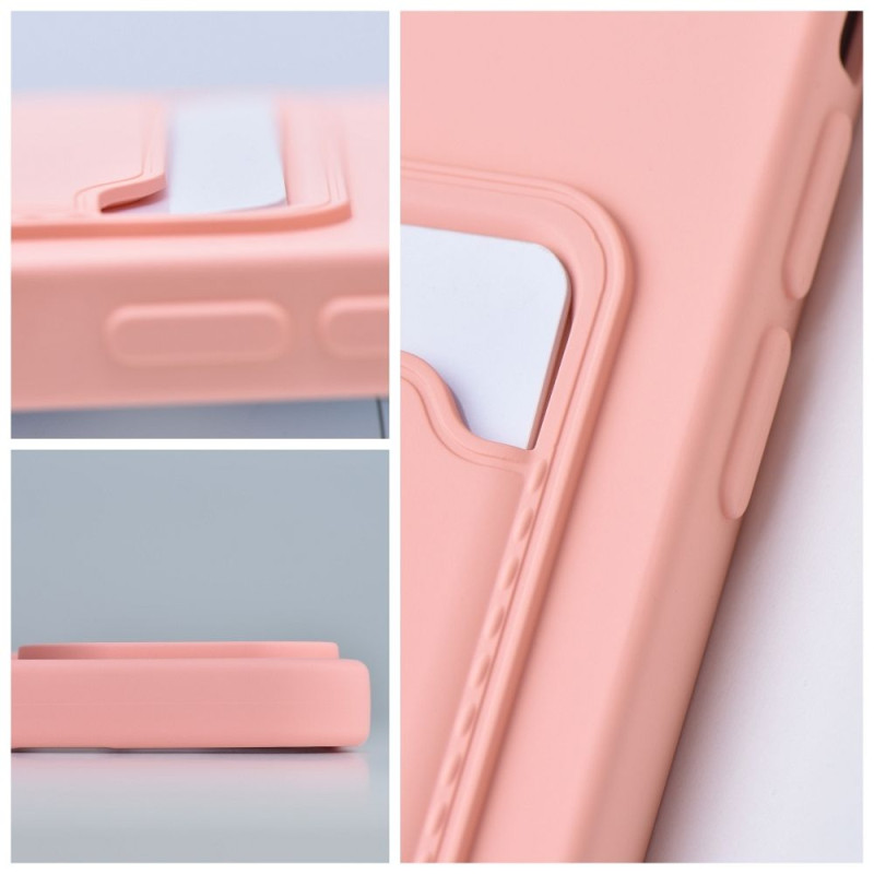 Viedtālruņa aizmugurējais vāciņš Samsung Galaxy A05S CARD Case Pink