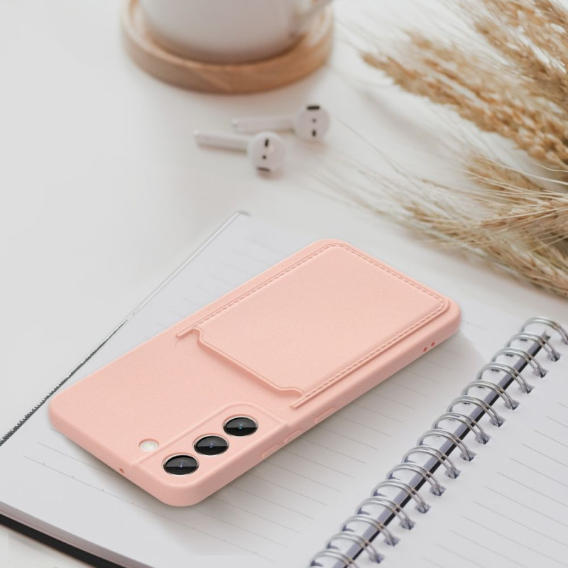 Viedtālruņa aizmugurējais vāciņš Samsung Galaxy A05S CARD Case Pink
