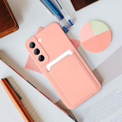 Viedtālruņa aizmugurējais vāciņš Samsung Galaxy A05S CARD Case Pink