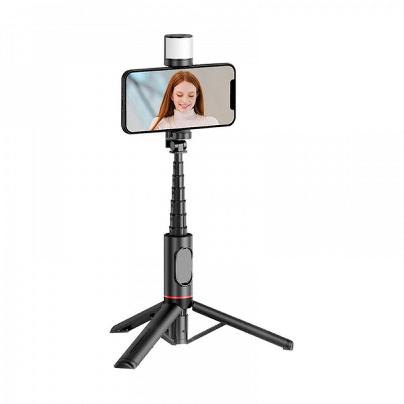 Universal Selfie Stick Wi-SE003 with Tripod Function and LED