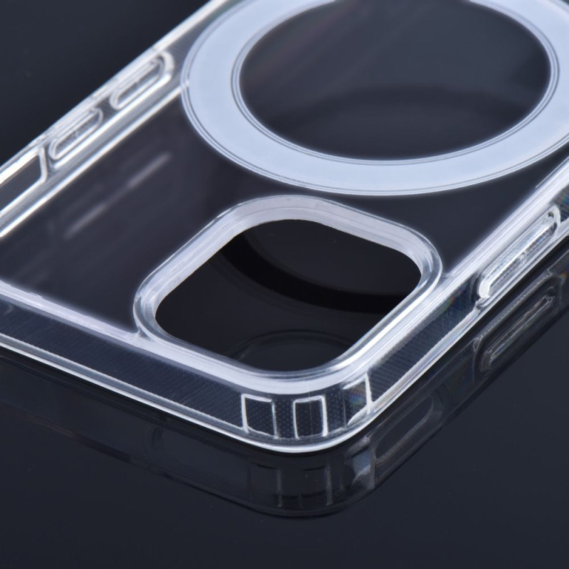 Viedtālruņa aizmugurējais vāciņš Apple iPhone 15 Pro Mag Cover Transparent