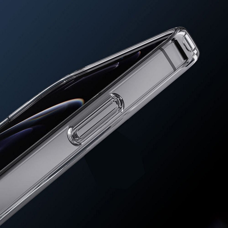 Viedtālruņa aizmugurējais vāciņš Apple iPhone 15 Pro Mag Cover Transparent