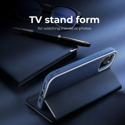 Viedtālruņa atveramais maciņš Xiaomi Redmi Note 10 Pro Luna Book Blue