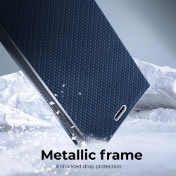 Viedtālruņa atveramais maciņš Xiaomi Redmi Note 10 Pro Luna Book Blue