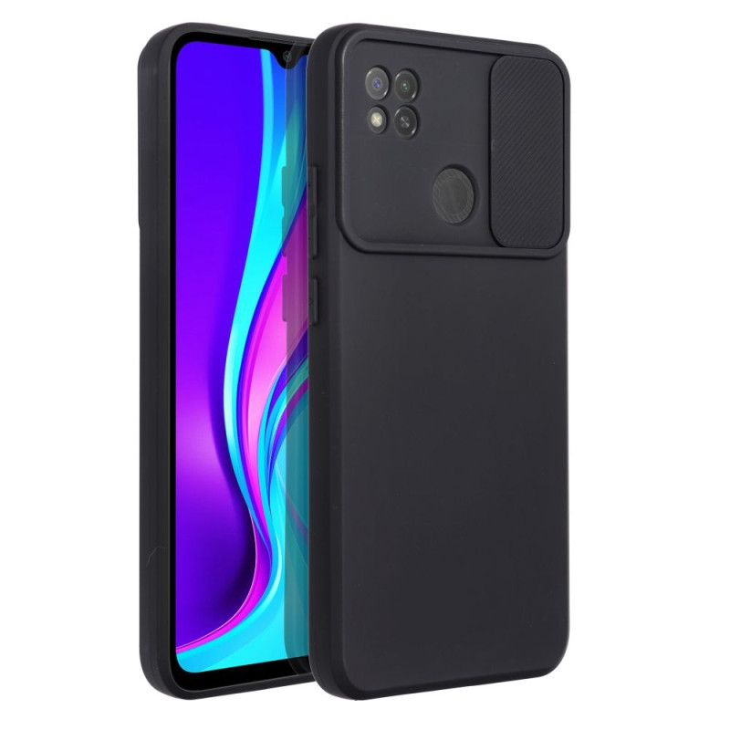 Viedtālruņa aizmugurējais vāciņš Xiaomi Redmi 9C Melna