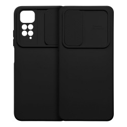 Viedtālruņa aizmugurējais vāciņš Xiaomi Redmi 9C Melna