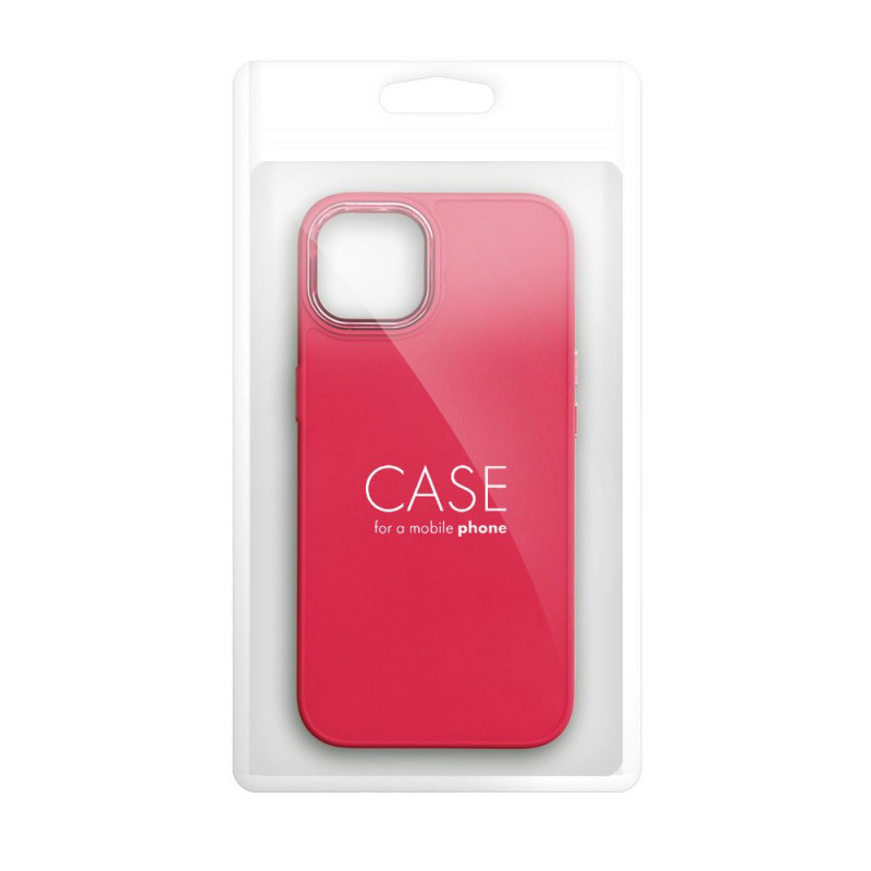 Viedtālruņa aizmugurējais vāciņš Apple iPhone 13 Frame case Burgundy