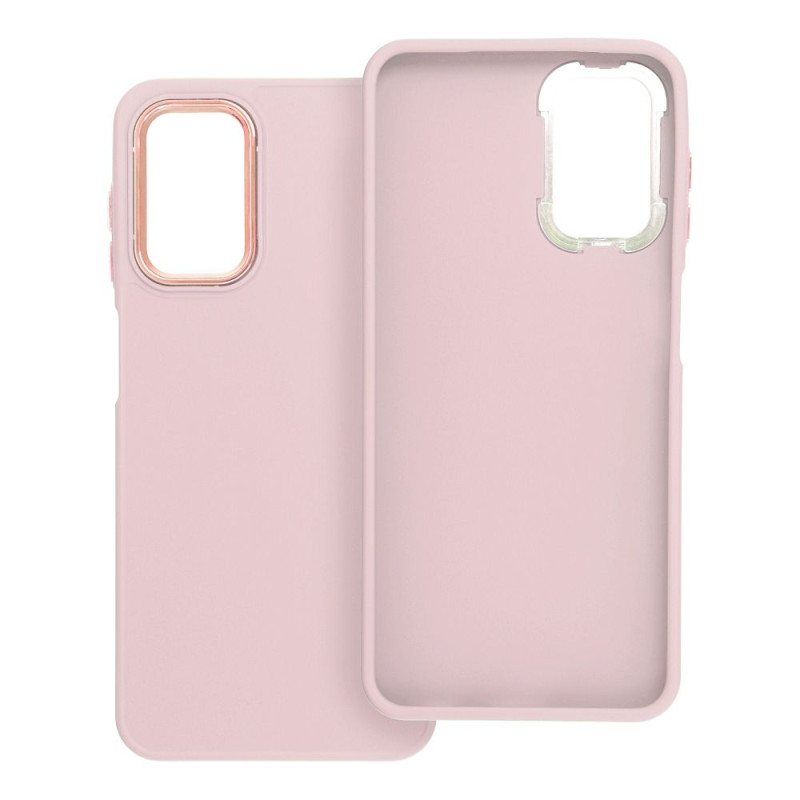 Viedtālruņa aizmugurējais vāciņš Samsung Galaxy A13 Frame case Pink