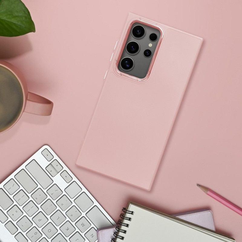 Viedtālruņa aizmugurējais vāciņš Samsung Galaxy A13 Pink