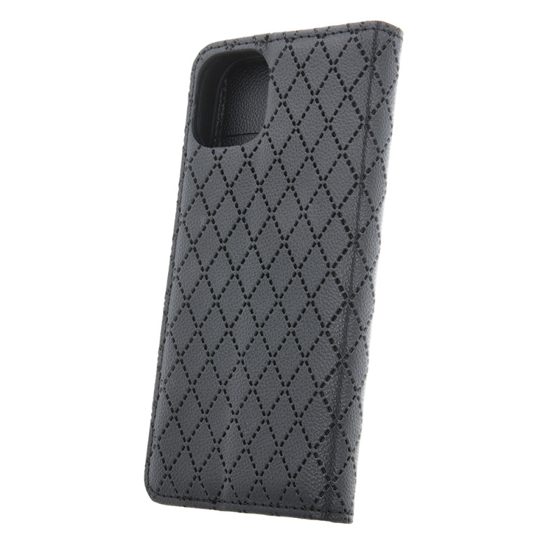 Viedtālruņa atveramais maciņš Xiaomi Redmi Note 11 / 11S Smart Caro Black