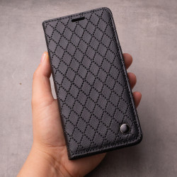 Viedtālruņa atveramais maciņš Xiaomi Redmi Note 11 / 11S Smart Caro Black