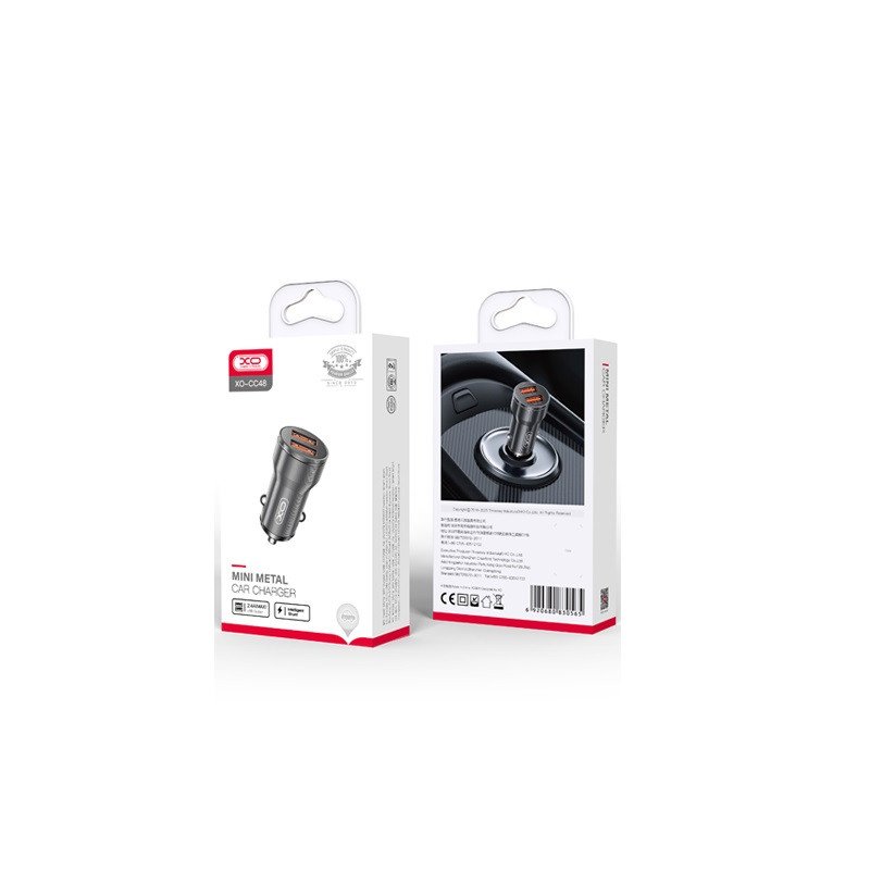 Universal car charger CC48 2x USB 2,4A Peleks|ibest.lt