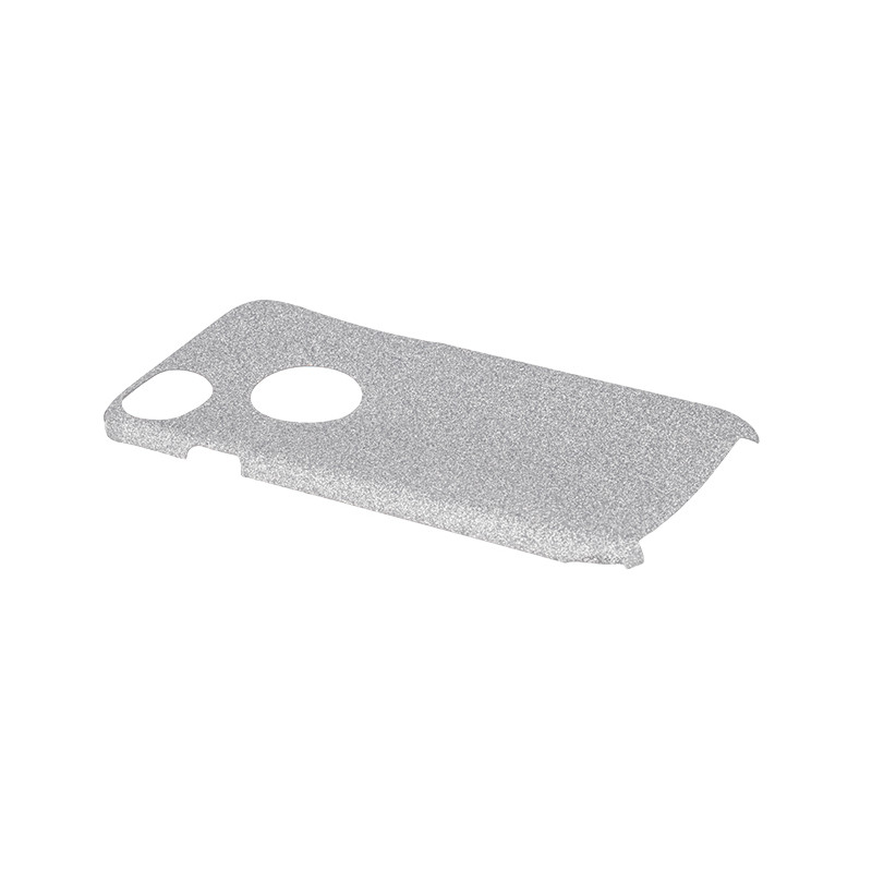 Viedtālruņa aizmugurējais vāciņš Apple iPhone 7 / 8 / SE 20 / SE 22 Glitter 3 in 1 Silver