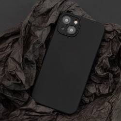 Viedtālruņa aizmugurējais vāciņš Apple Iphone 15 Plus Silicone case Black