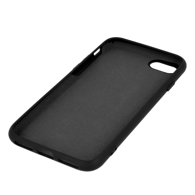 Viedtālruņa aizmugurējais vāciņš Apple iPhone 12 Pro Silicon Black