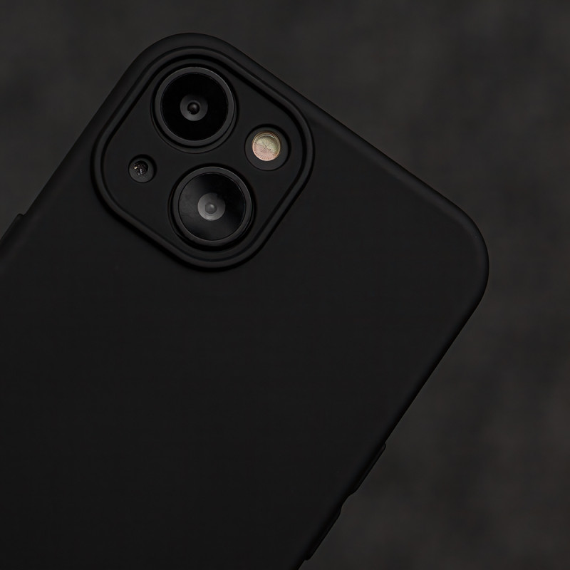 Viedtālruņa aizmugurējais vāciņš Apple iPhone 12 Pro Silicon Black