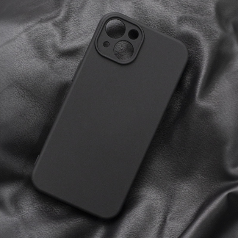 Viedtālruņa aizmugurējais vāciņš Apple iPhone 12 Pro Silicon Black