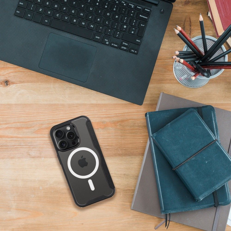 Viedtālruņa aizmugurējais vāciņš Apple iPhone 12 Pro Max Melna