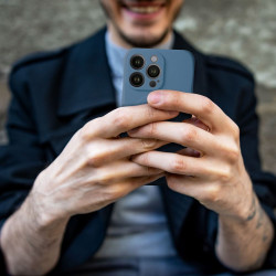 Viedtālruņa aizmugurējais vāciņš Samsung Galaxy S24 Ultra Mag Cover Blue