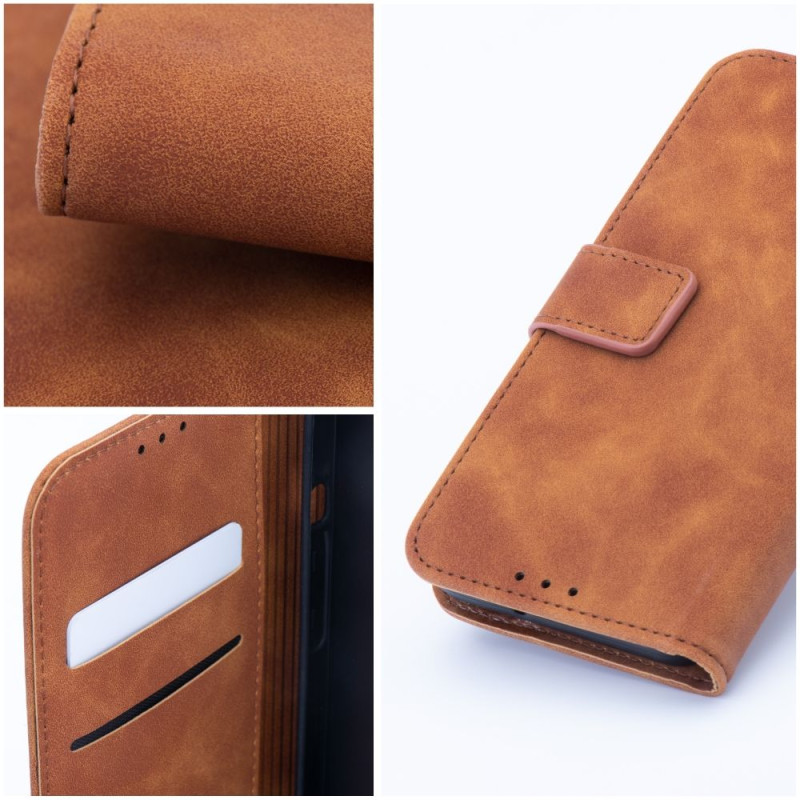 Viedtālruņa atveramais maciņš Samsung Galaxy S24 Galaxy S24 Brown