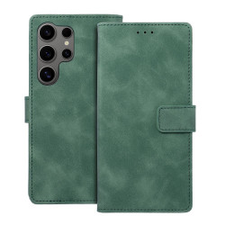 Viedtālruņa atveramais maciņš Samsung Galaxy S24 Ultra Tender Green