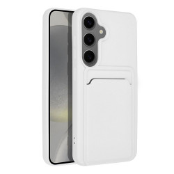 Viedtālruņa aizmugurējais vāciņš Samsung Galaxy S24 Galaxy S24 Balta
