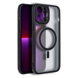 Viedtālruņa aizmugurējais vāciņš Apple iPhone 13 Pro Max Full matte mag Black
