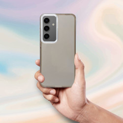 Viedtālruņa aizmugurējais vāciņš Samsung Galaxy S24 Melna