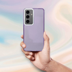 Viedtālruņa aizmugurējais vāciņš Samsung Galaxy A25 Violeta
