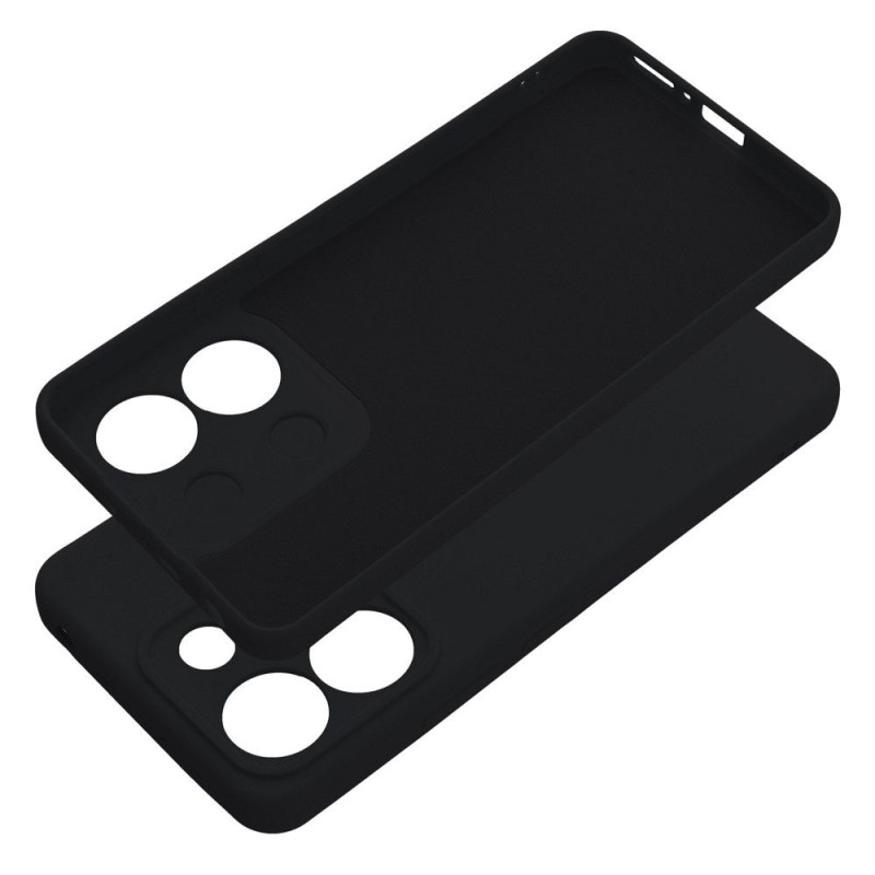 Viedtālruņa aizmugurējais vāciņš Xiaomi Redmi Note 13 Silicone case Black