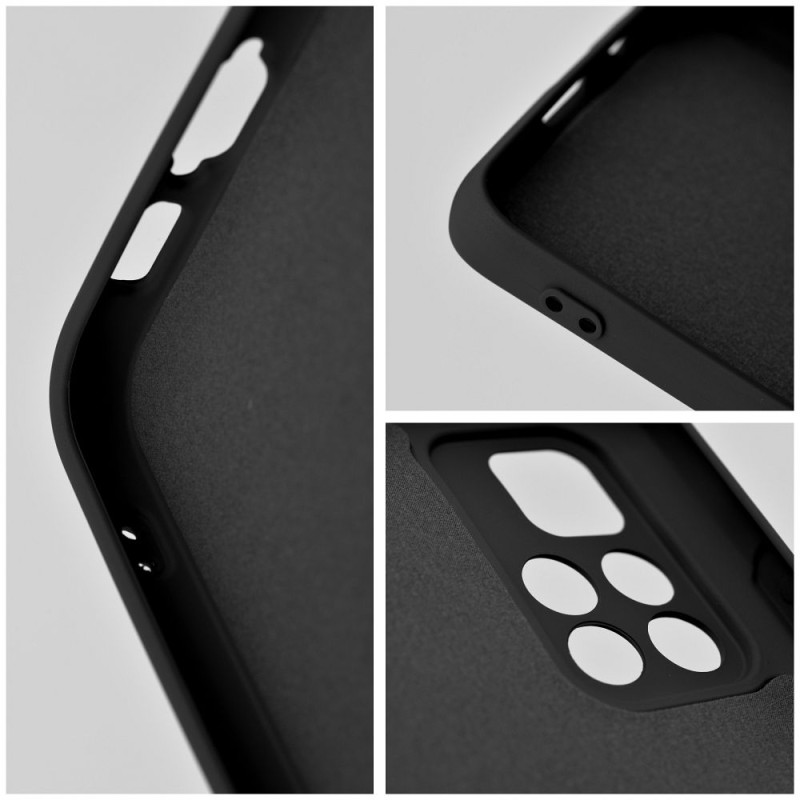 Viedtālruņa aizmugurējais vāciņš Xiaomi Redmi Note 13 Silicone case Black