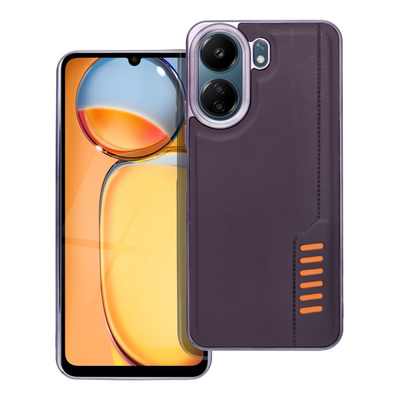 Viedtālruņa aizmugurējais vāciņš Xiaomi Redmi 13C Milano case Dark Violet