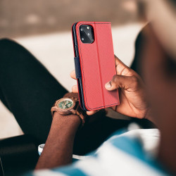 Viedtālruņa atveramais maciņš Samsung Galaxy A25 Sarkana