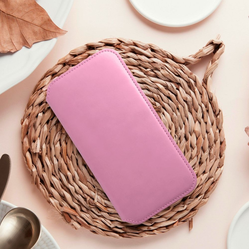 Viedtālruņa atveramais maciņš Samsung Galaxy S24 Ultra Rozā