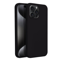 Viedtālruņa aizmugurējais vāciņš Apple iPhone 15 Pro Max Melna