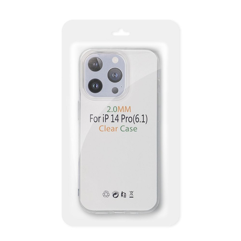 Viedtālruņa aizmugurējais vāciņš Samsung Galaxy Z Fold 5 5G Clear Case Transparent