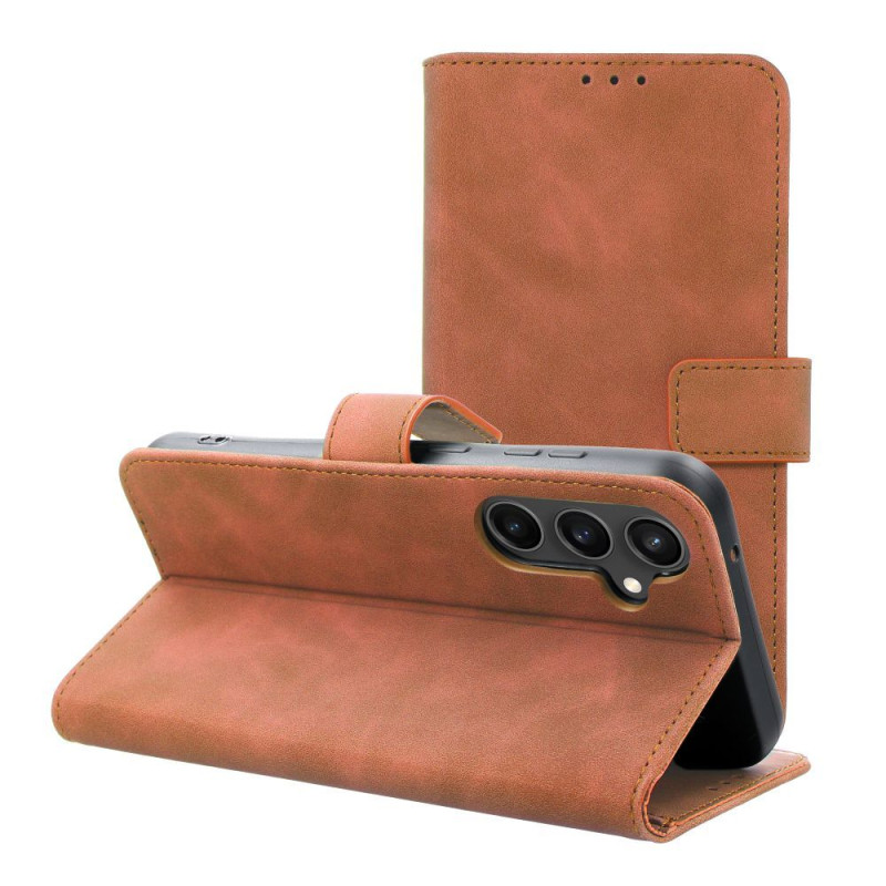 Viedtālruņa atveramais maciņš Samsung Galaxy S23 FE Tender Brown