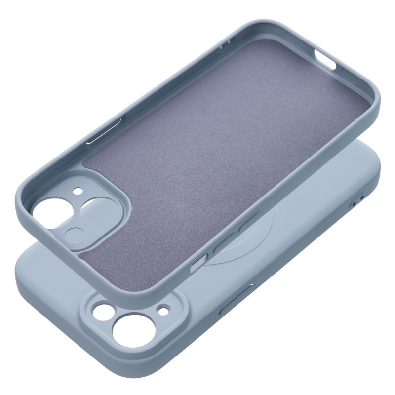 Viedtālruņa aizmugurējais vāciņš Apple Iphone 15 iPhone 15 Zila