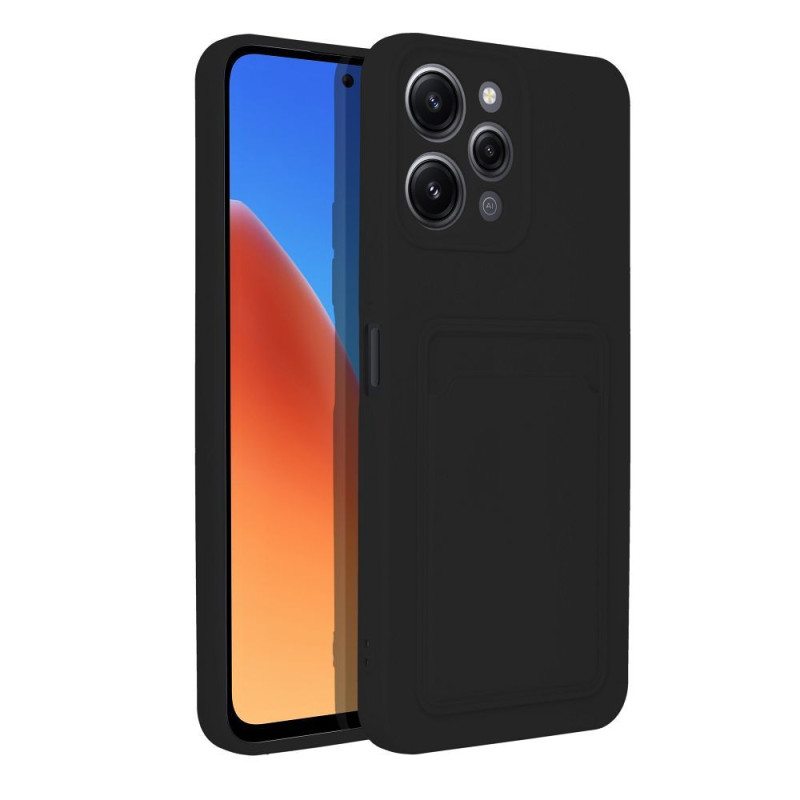Viedtālruņa aizmugurējais vāciņš Xiaomi Redmi 12 4G CARD Case Black
