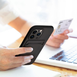 Viedtālruņa aizmugurējais vāciņš Xiaomi Redmi 12 4G CARD Case Black