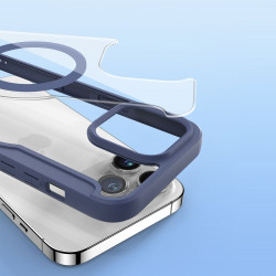 Viedtālruņa atveramais maciņš Apple iPhone 15 Pro Max Zila