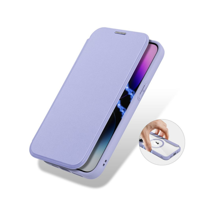Viedtālruņa atveramais maciņš Apple iPhone 15 Pro Max Violeta