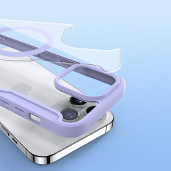 Viedtālruņa atveramais maciņš Apple iPhone 15 Pro Max Violeta