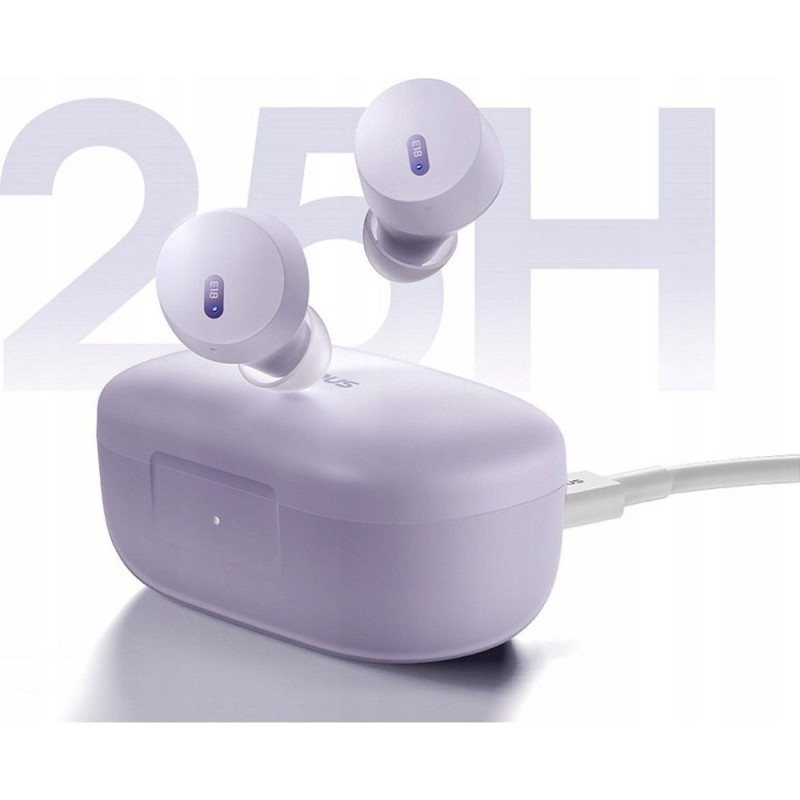 Universal Bowie E18 wireless TWS ENC IPX4 headphones Violeta