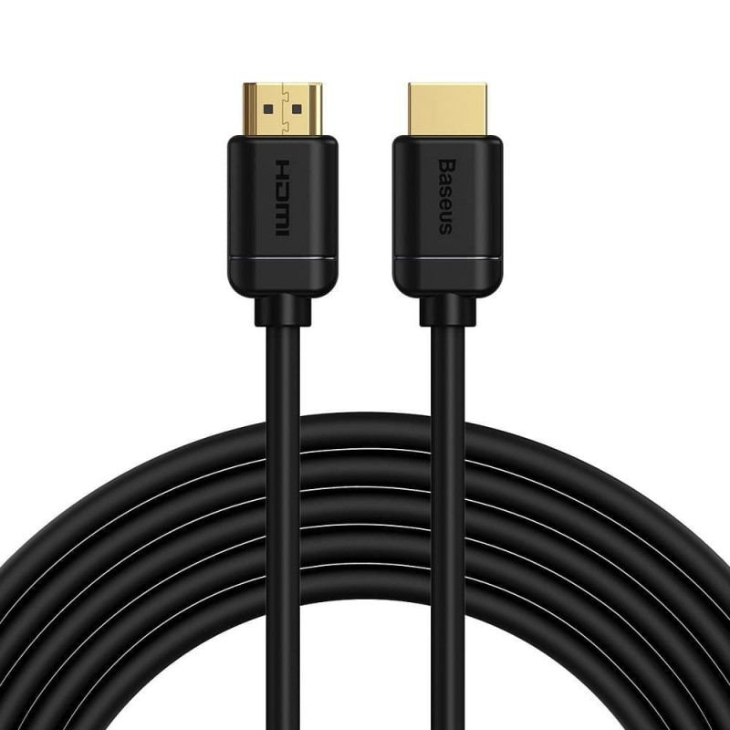 Universal cable HDMI to HDMI 4K 60Hz 2.0 High Definition CAKGQ-D01 5m Melns