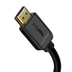 Universal cable HDMI to HDMI 4K 60Hz 2.0 High Definition CAKGQ-D01 5m Melns