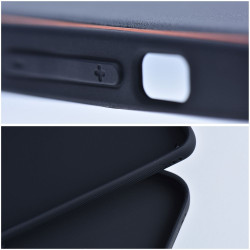Viedtālruņa aizmugurējais vāciņš Samsung Galaxy S23 FE Leather Black