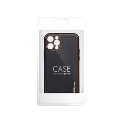 Viedtālruņa aizmugurējais vāciņš Samsung Galaxy S23 FE Leather Black